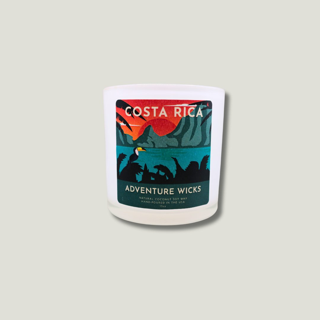 Costa Rica Travel-Inspired Soy Candle