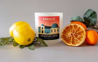 Greece Candle - Adventure Wicks