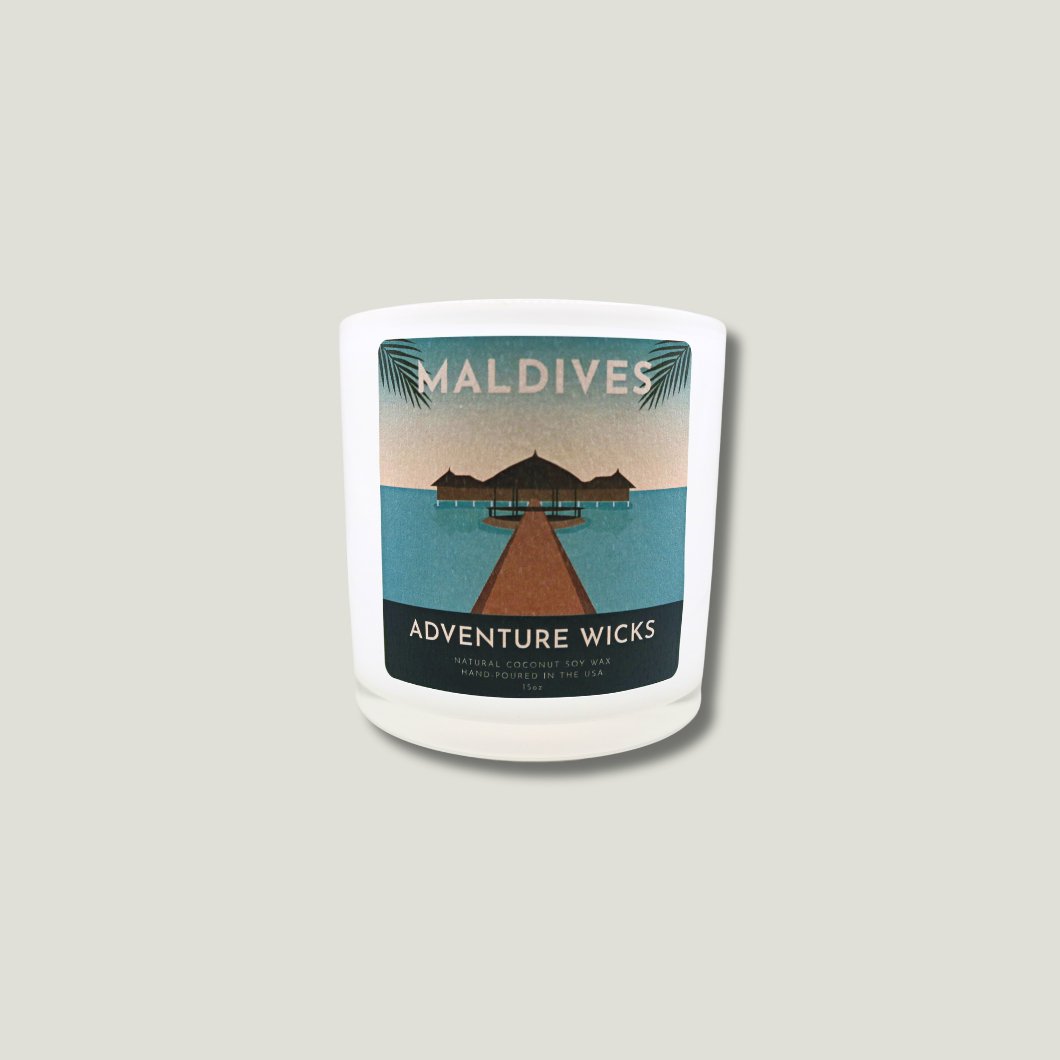 Maldives Candle - Adventure Wicks