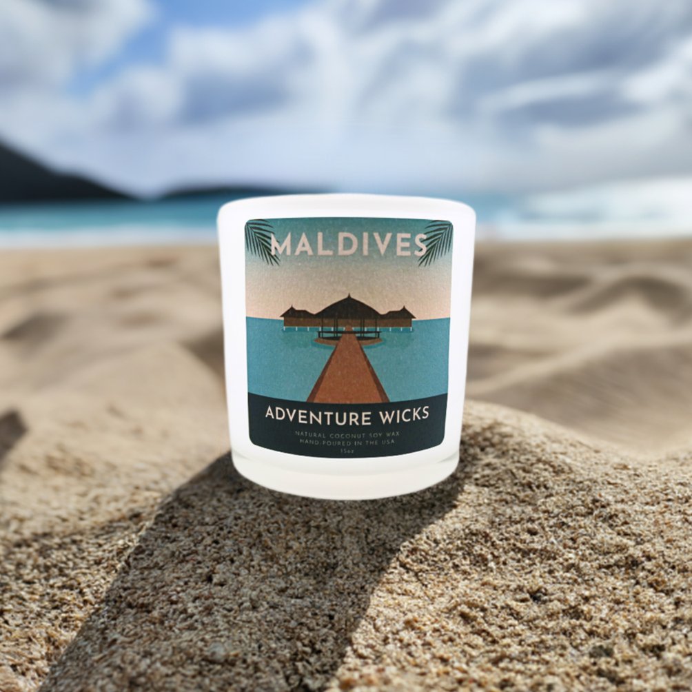 Maldives Candle - Adventure Wicks