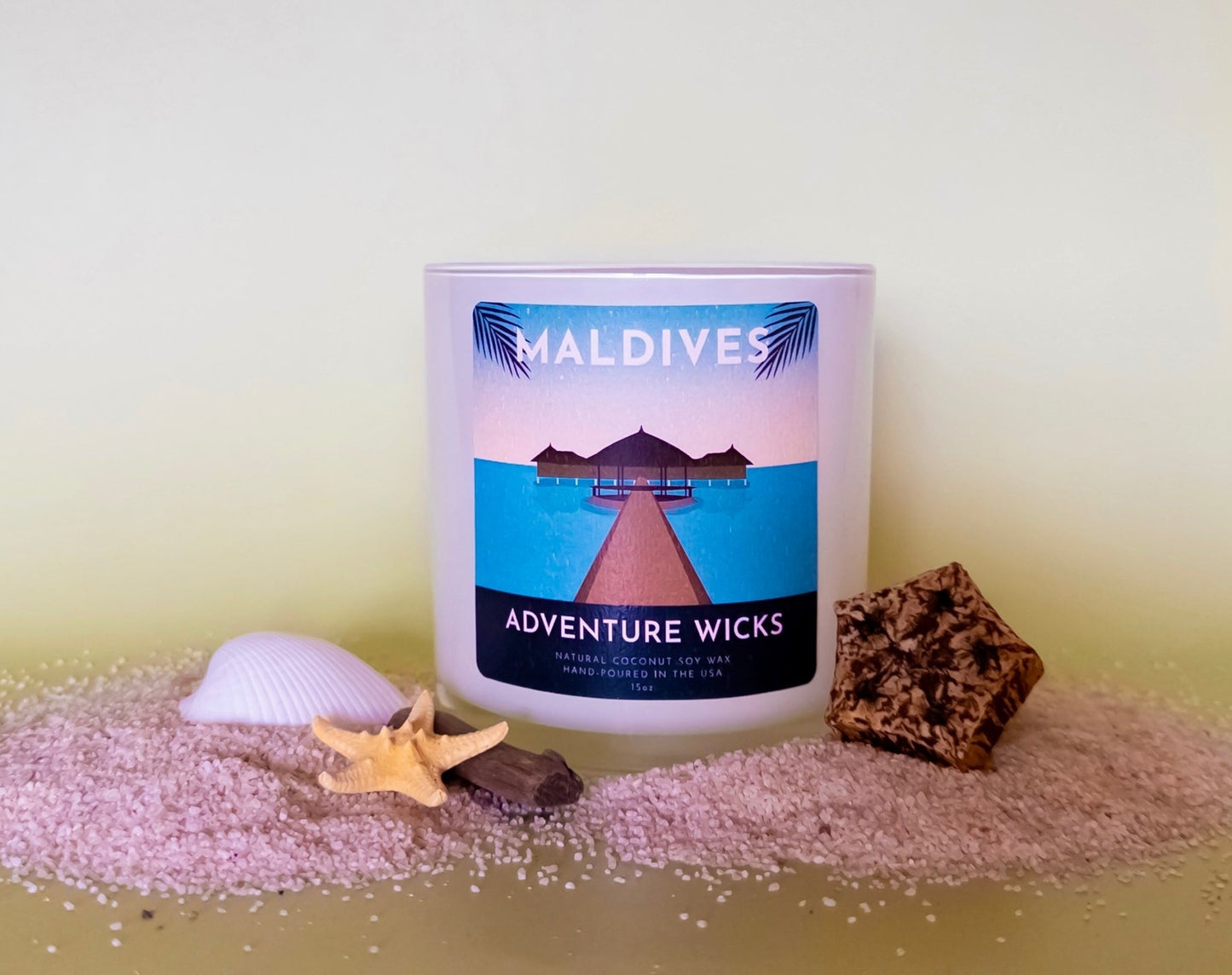 Maldives Candle - Adventure Wicks