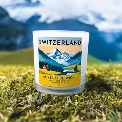 Switzerland Candle - Adventure Wicks