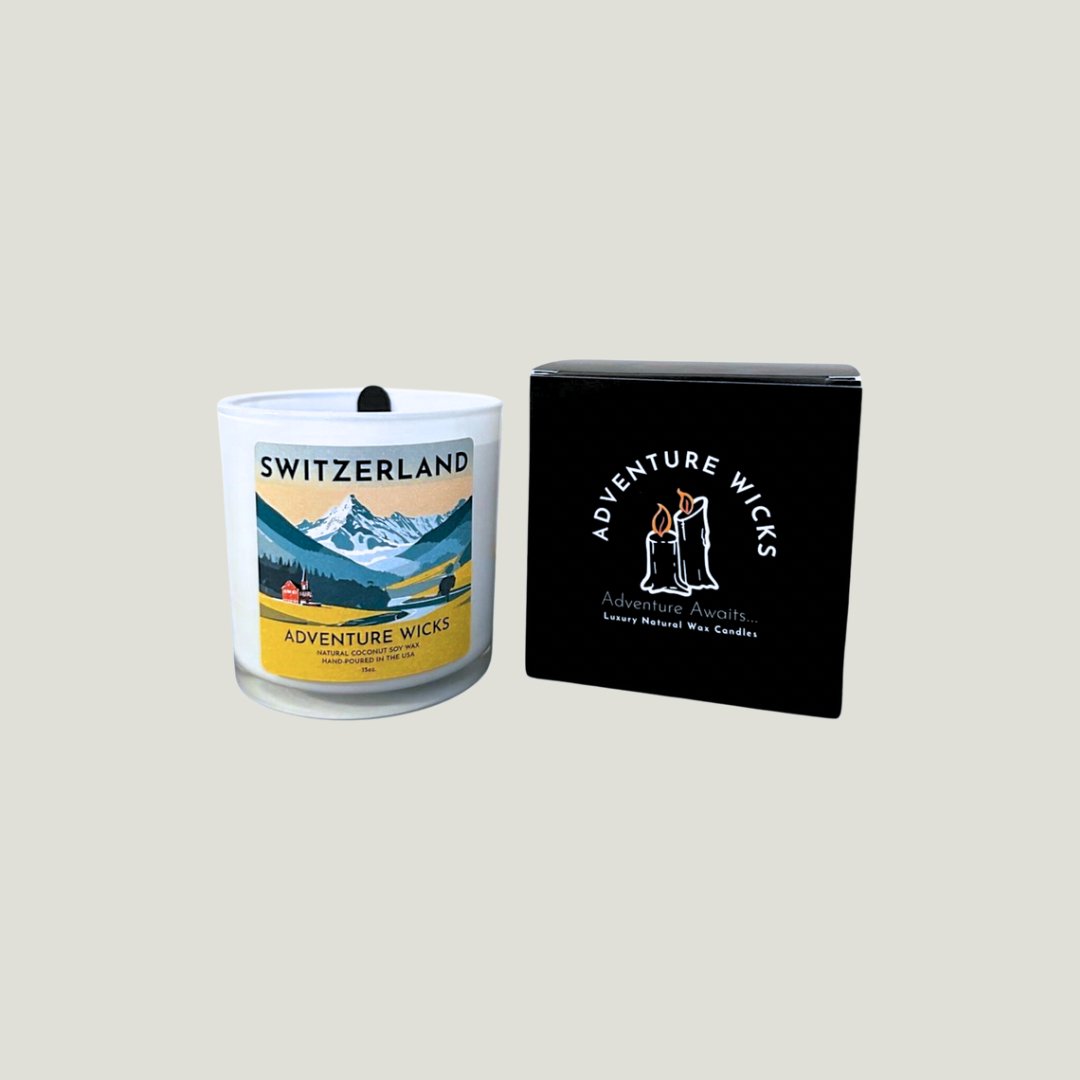 Switzerland Candle - Adventure Wicks