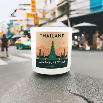 Thailand Scented Candle - Adventure Wicks